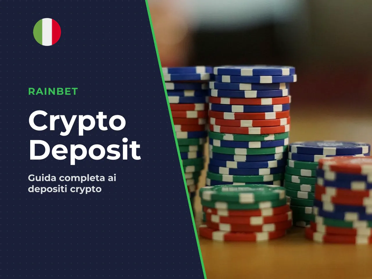 Opzioni crypto deposit e reti supportate
