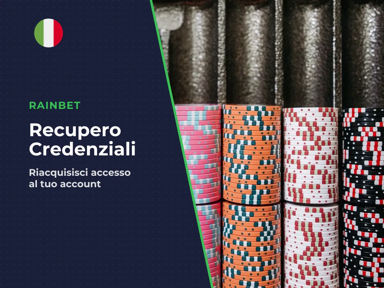 Cosa fare se la Rainbet password