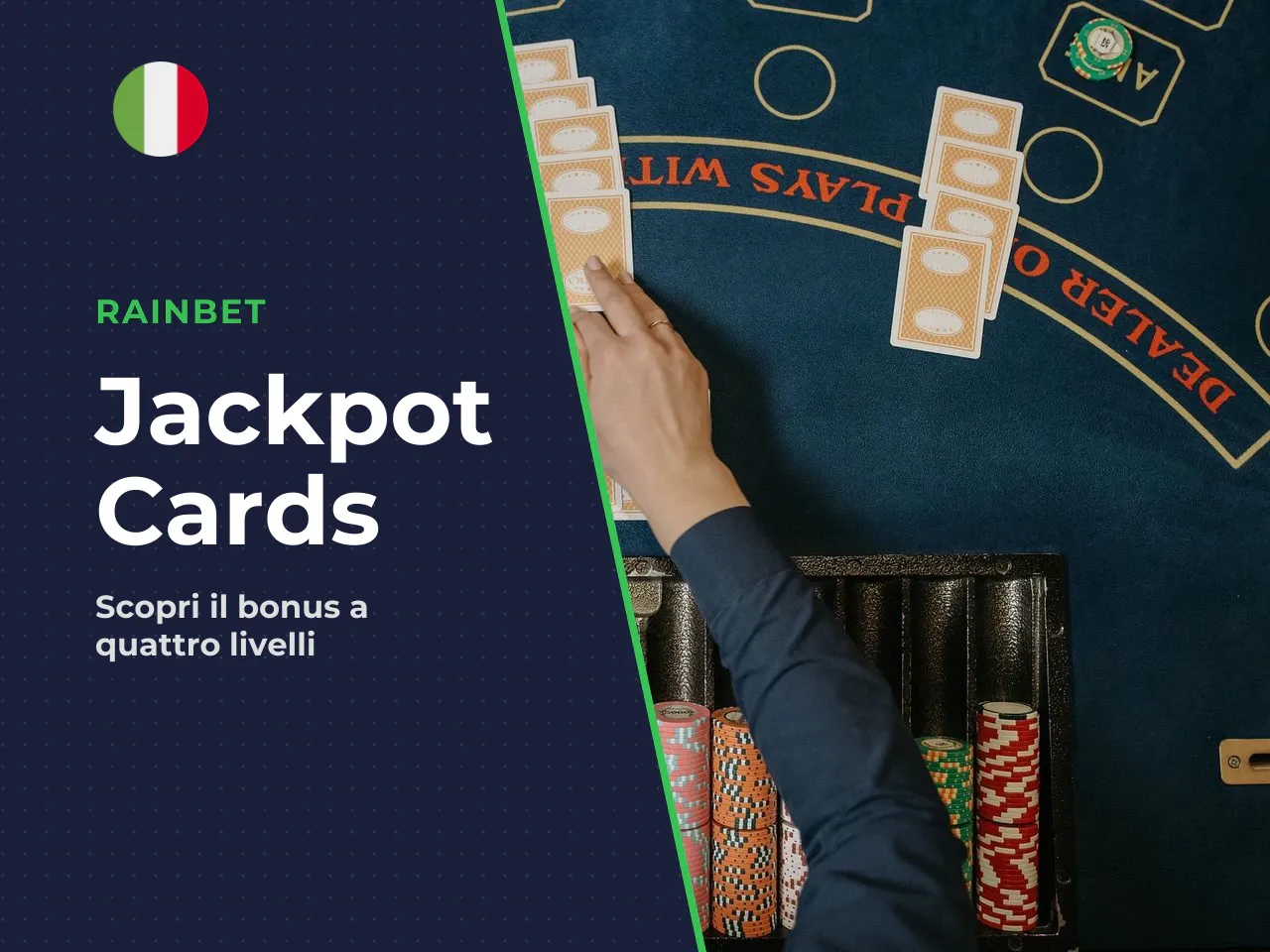 Il gioco bonus Jackpot Cards. Il