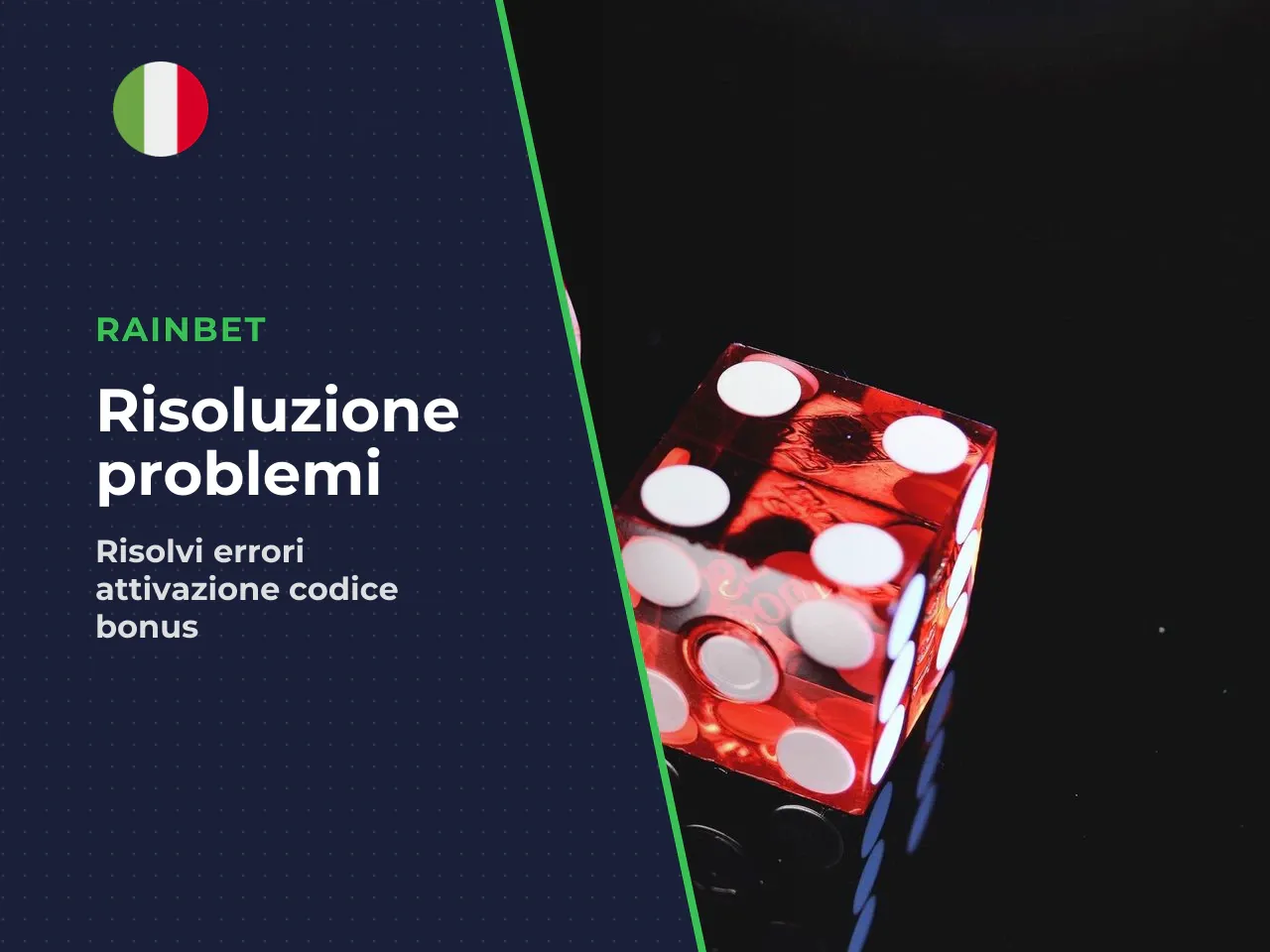 Cosa fare se il rainbet code