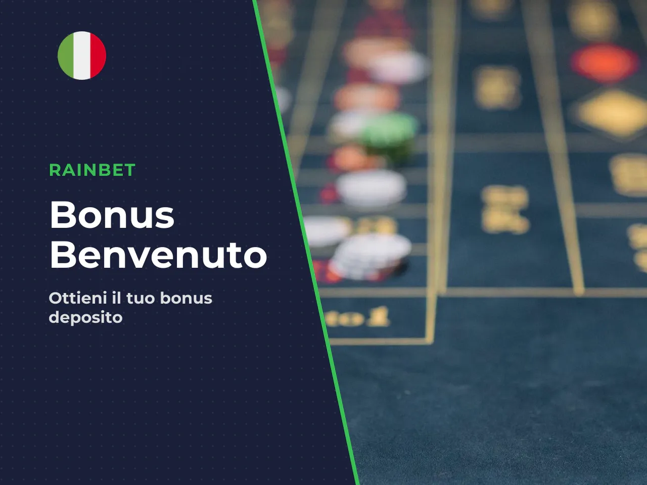 Come funziona il Rainbet welcome bonus
