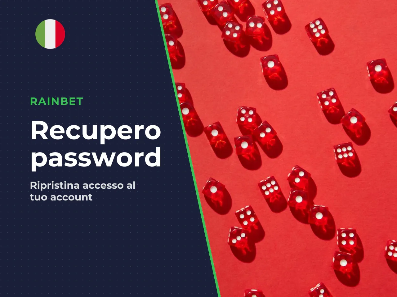 Come recuperare la password. La procedura
