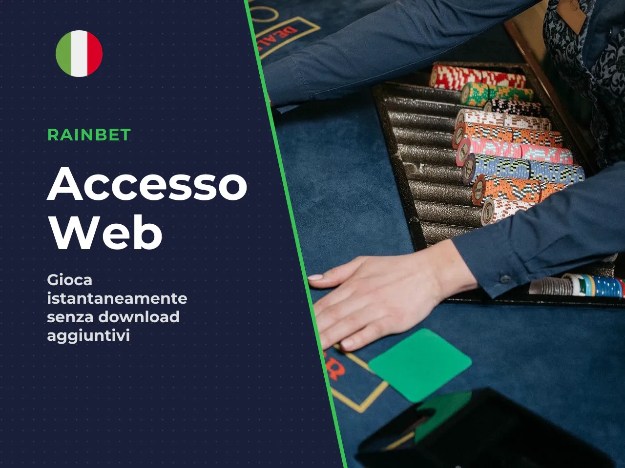 Accesso da browser mobile e versione