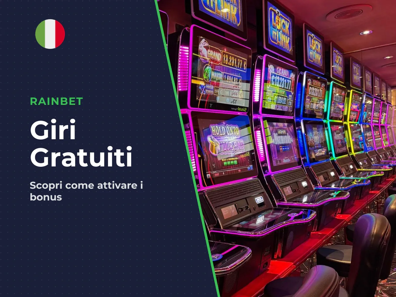 Come si attivano scatter e giri