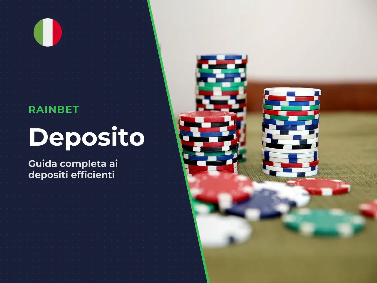 Scegliere l'importo e il metodo di