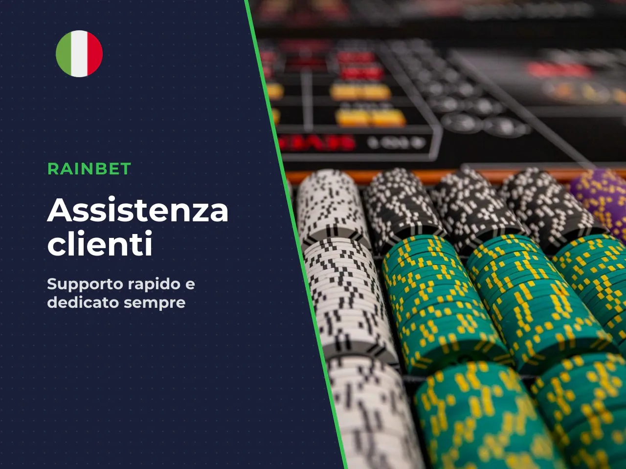Supporto clienti e protezione dell'esperienza. Rainbet