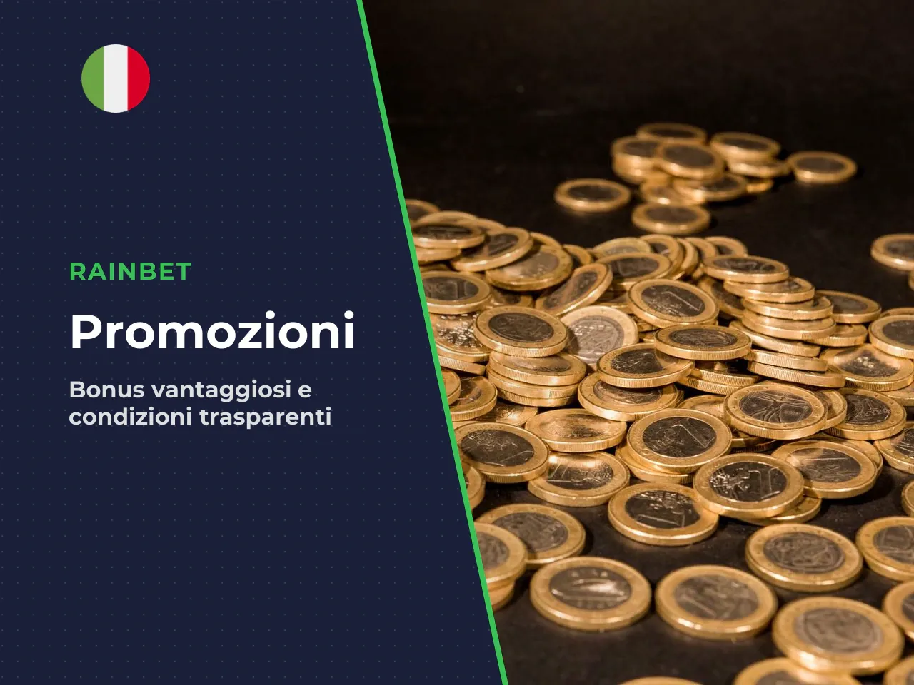 Bonus di benvenuto e promozioni regolari