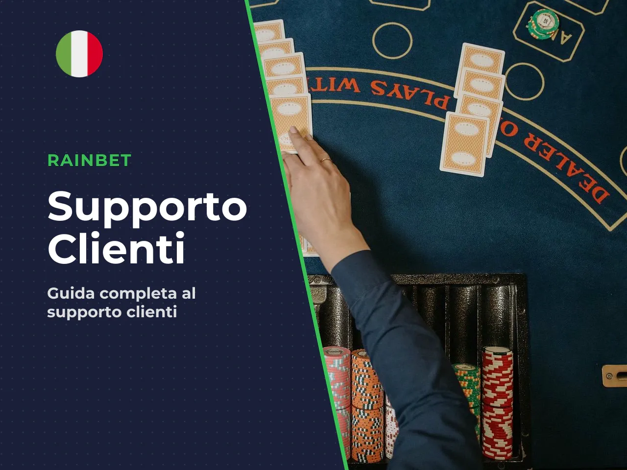 Controllare prima il Rainbet help center