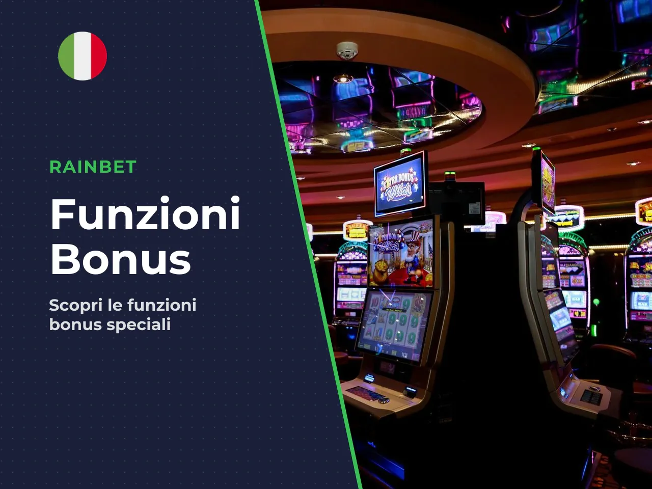 Bonus speciali e funzione ante. Funzione