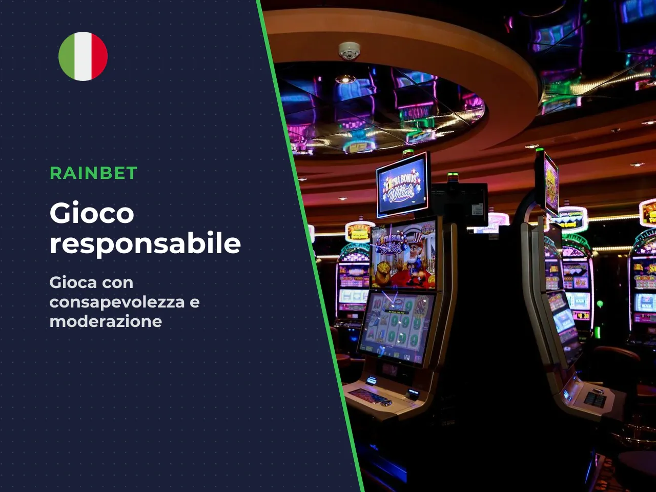 Avvertenza il gioco d'azzardo è riservato