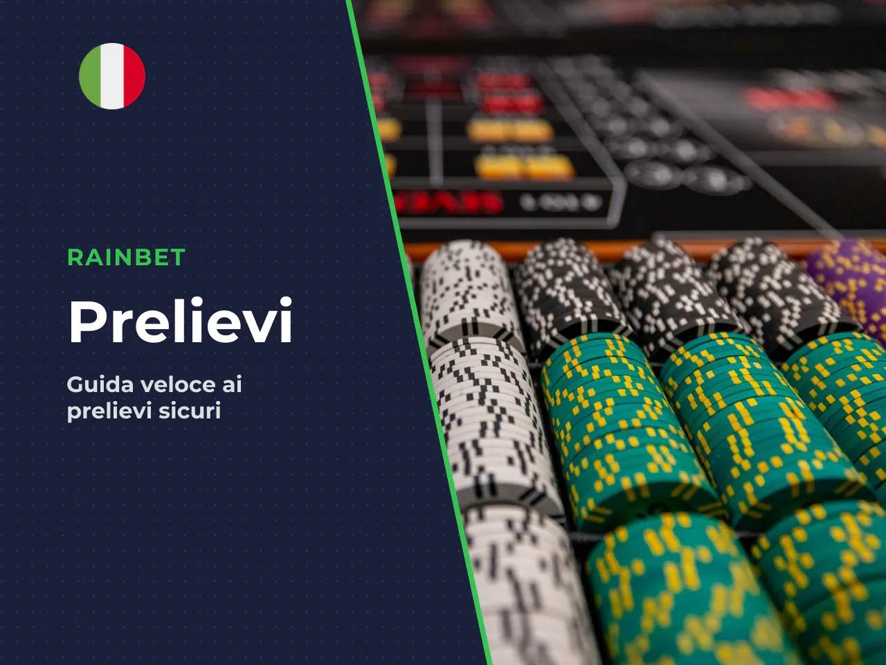 Come prelevare da Rainbet passo dopo