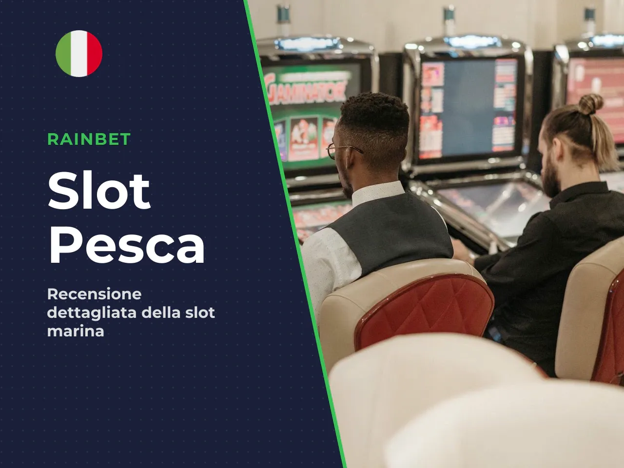 Tema pesca, stile e provider del