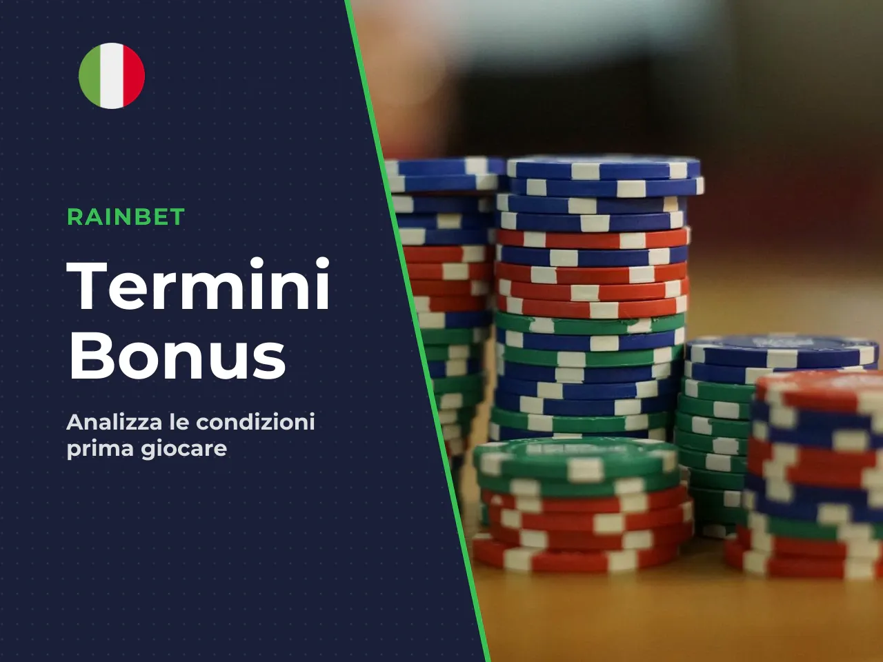 Cosa è importante chiarire nelle condizioni