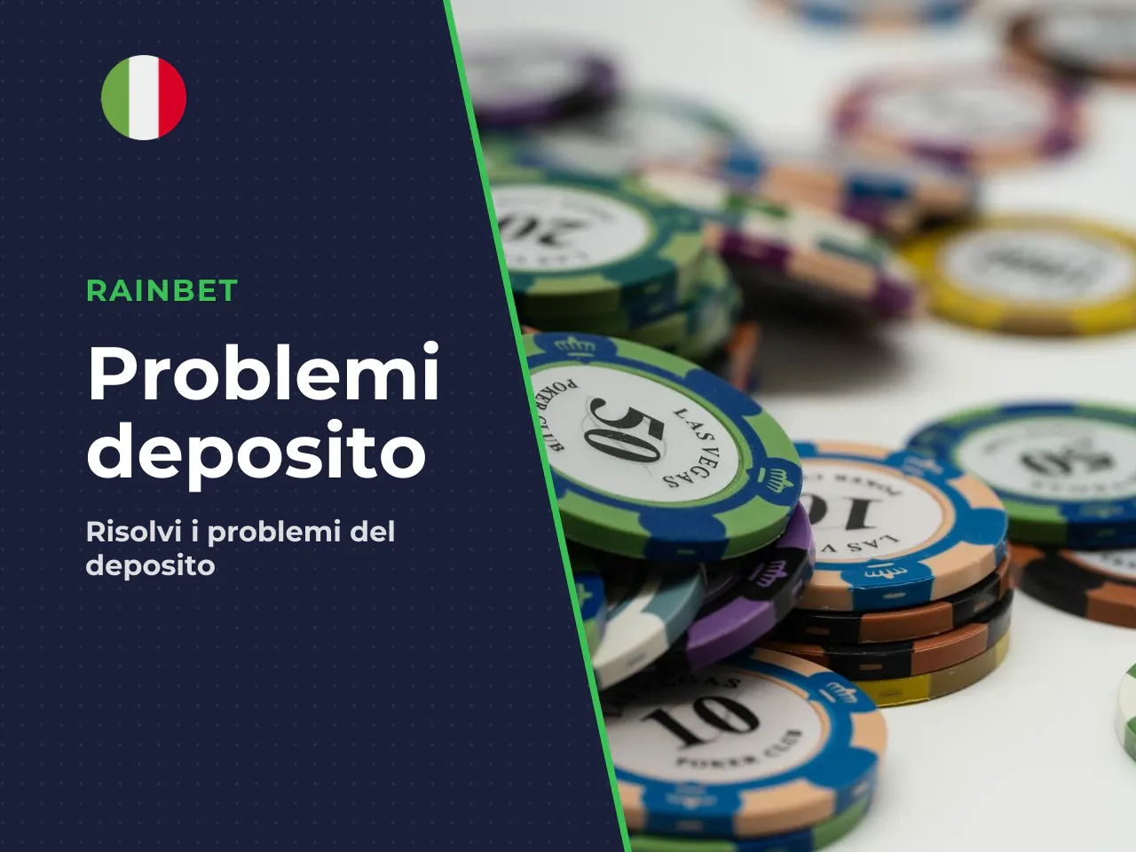 Cosa fare se il deposito via