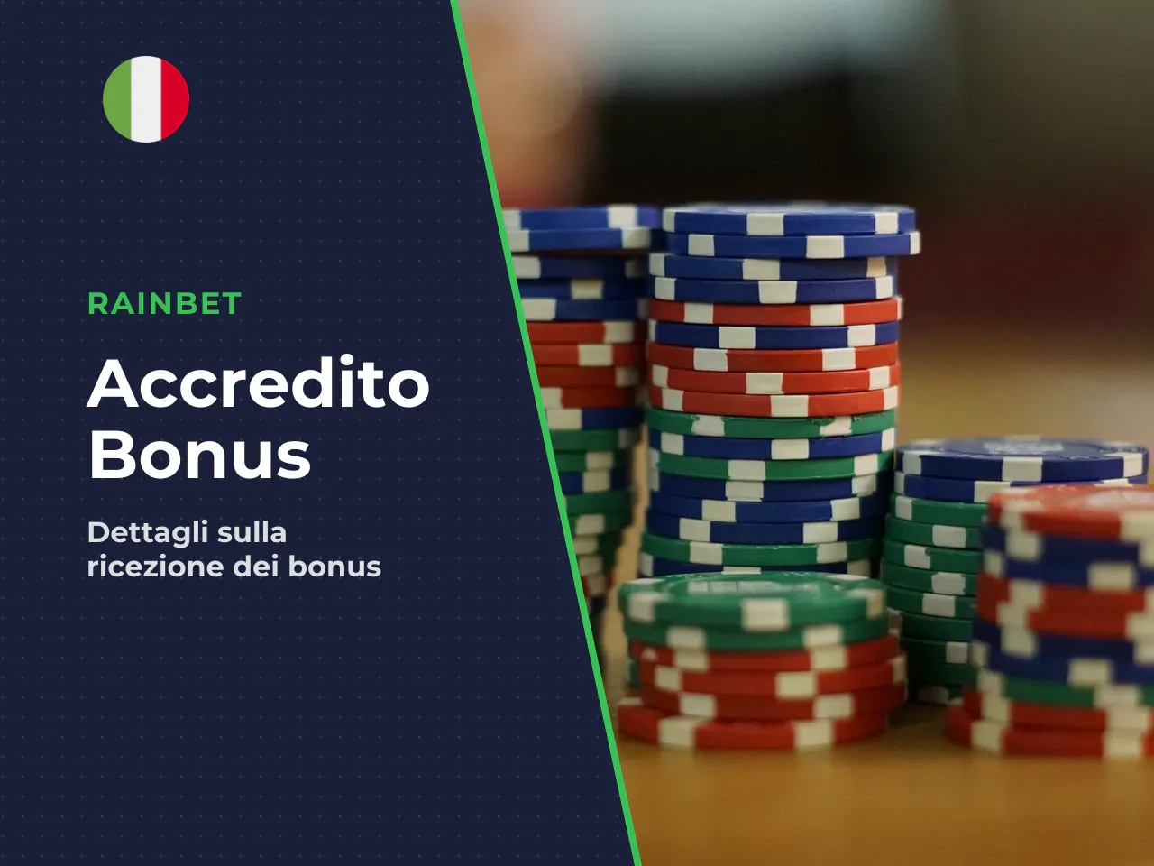 A conferma ricevuta, i fondi bonus