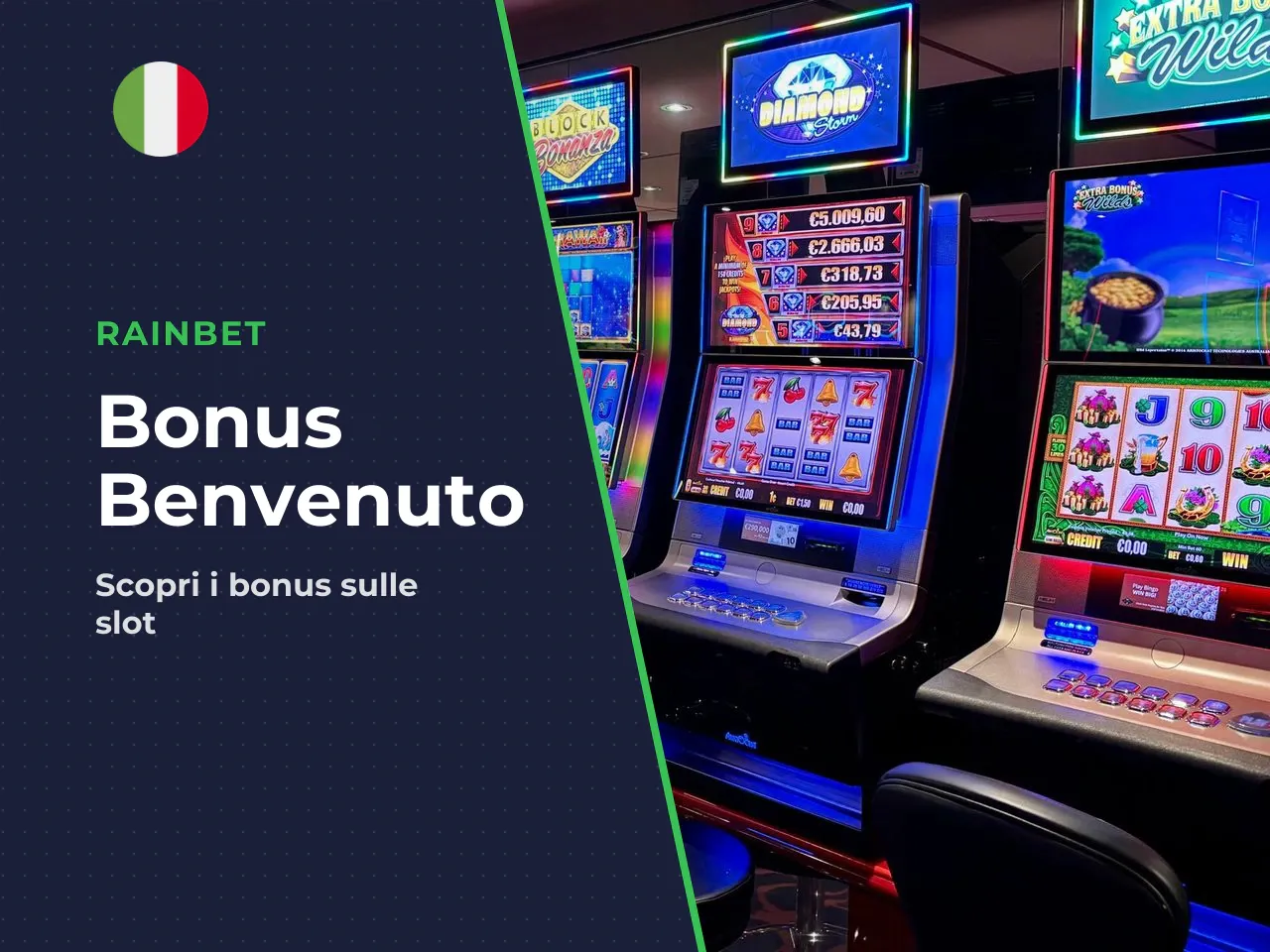 Bonus di benvenuto, free spin e
