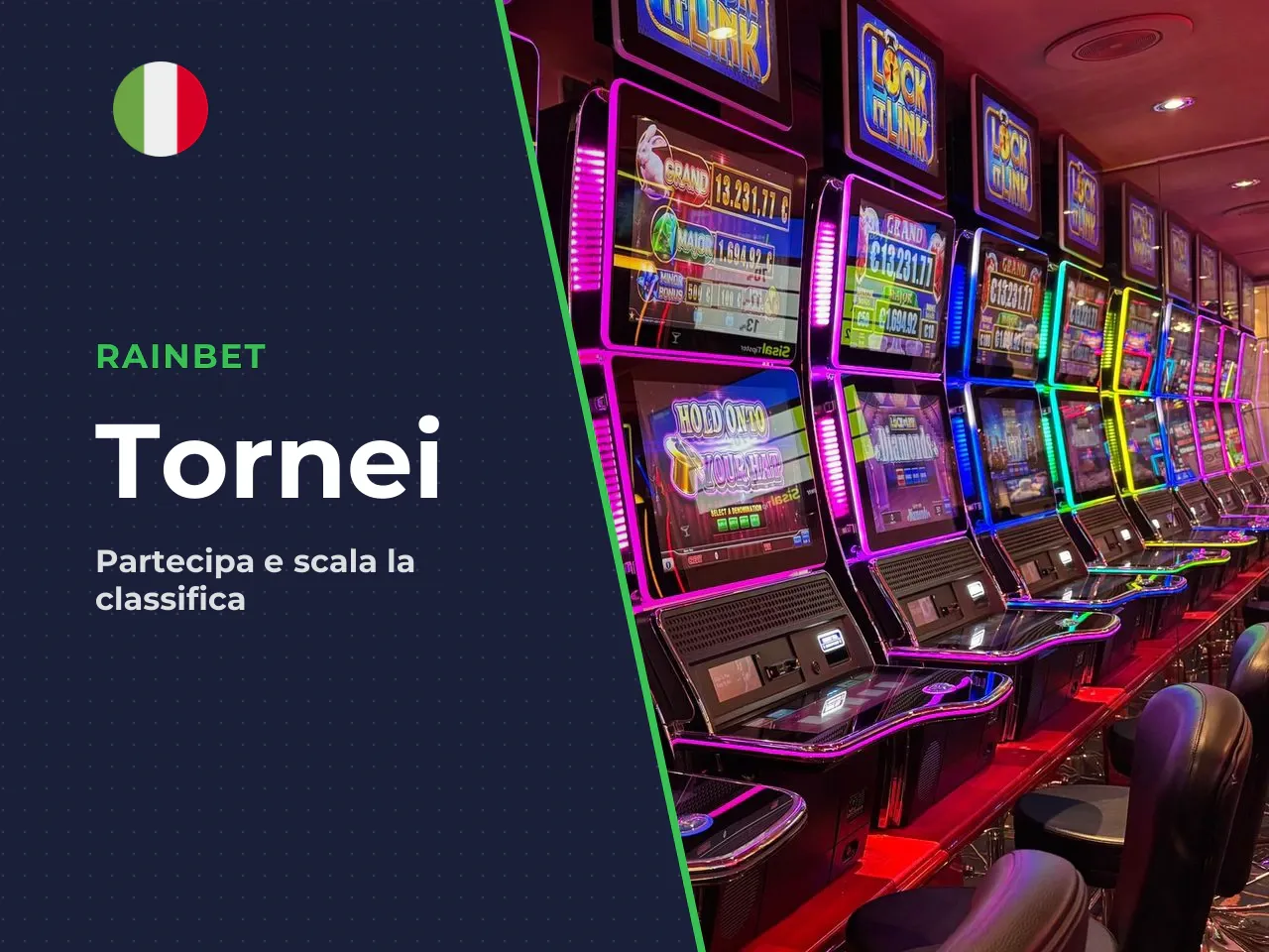 Promozioni giornaliere, settimanali e mensili. La