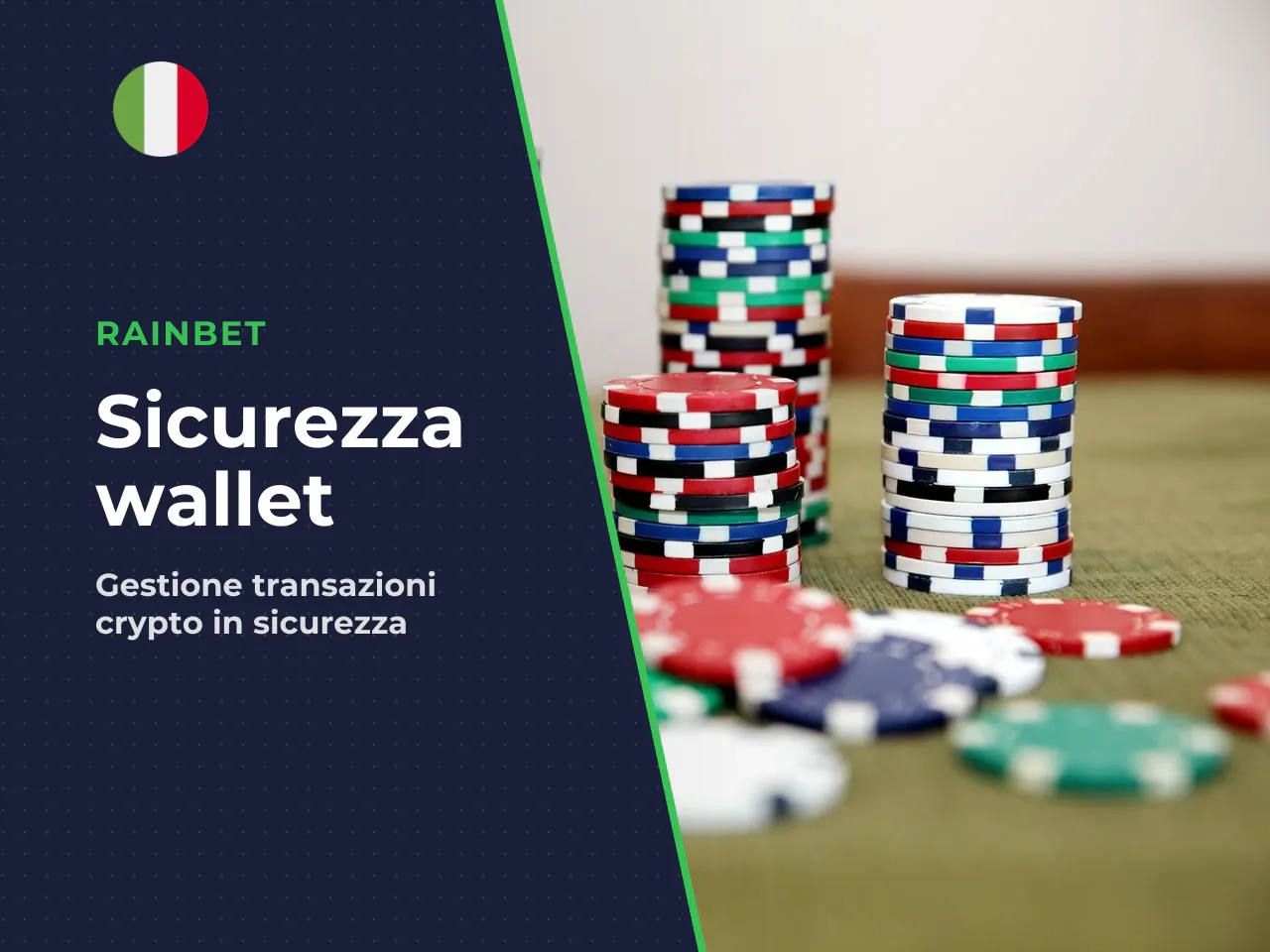 Gestione sicura di indirizzi wallet e