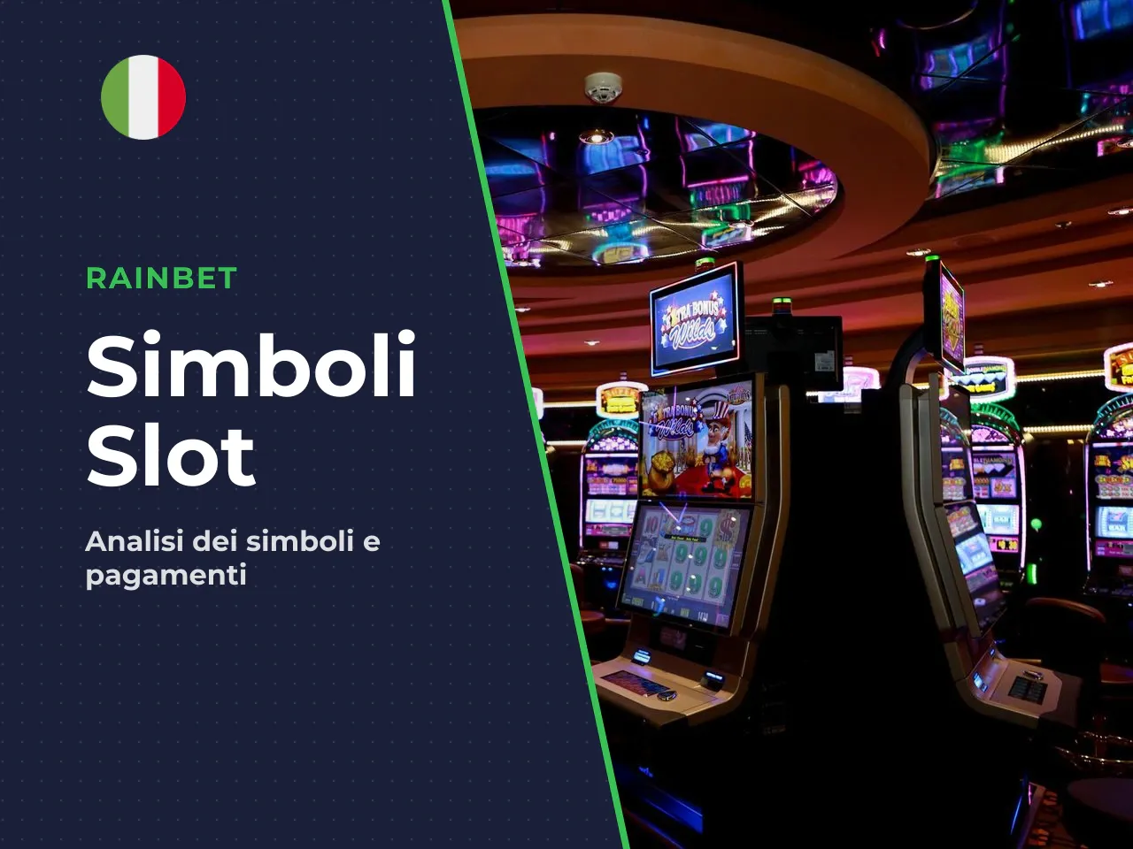 Simboli, wild e scatter. La funzione
