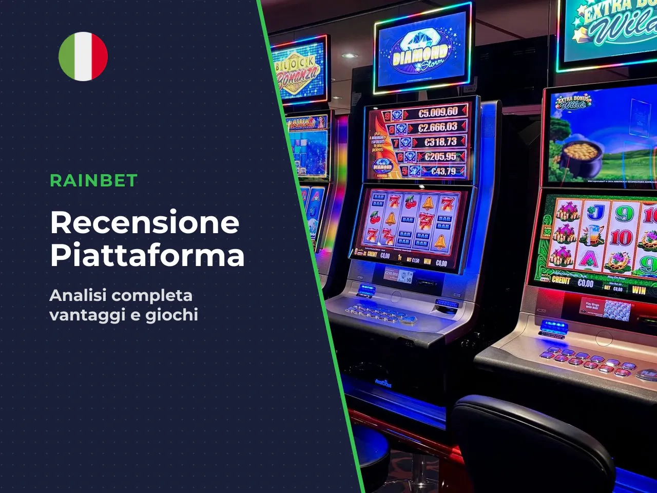 La piattaforma Rainbet crypto casino senza