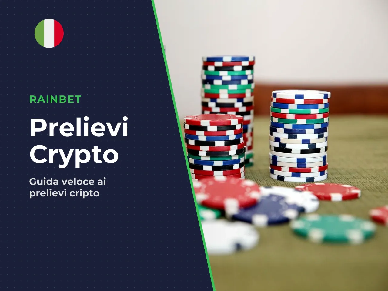 Prelievi crypto wallet, indirizzo e controlli